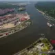Ремонт набережної Ельби в Гамбурзі